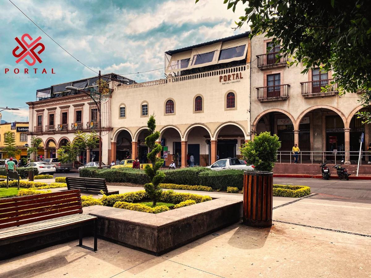 Hotel Portal & Suites Ciudad Hidalgo エクステリア 写真