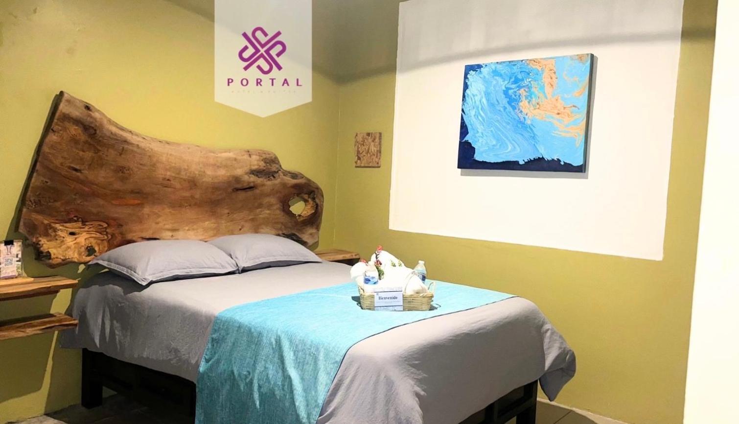 Hotel Portal & Suites Ciudad Hidalgo エクステリア 写真